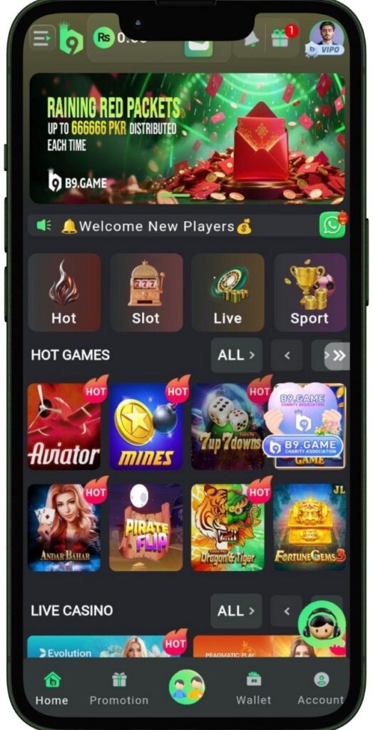 B9 Game APK Gaming Library